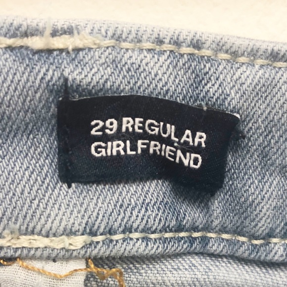 Gap Girlfriend Jeans WithSubtle Floral Print. - Picture 7 of 7